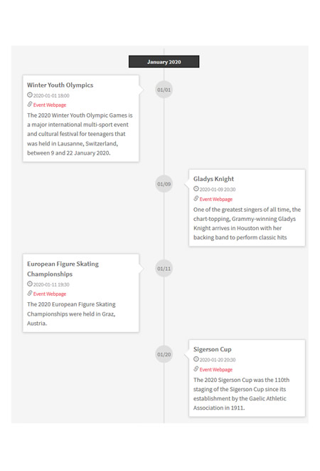 Responsive Vertical Timeline